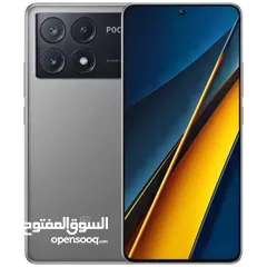  4 الجهاز الجديد من شاومي بوكو X6 برو 5G ، ذاكرة 512GB رام 12 جديد