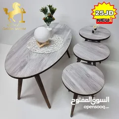  3 طاولات وسط نظام تركي  4 قطع     العرض لفتره محدوده سارع بالطلب