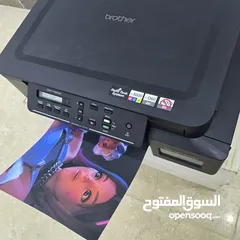  1 طابعة برذر DCP-T520W