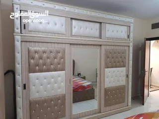  9 محمود سعد )غرفة وصالة للايجار الشهري في الشارقة التعاون بفرش فندقي ثاني ساكن بتشطيب ممتاز