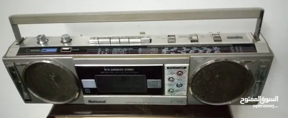  6 cassette  ناشونال يابانى