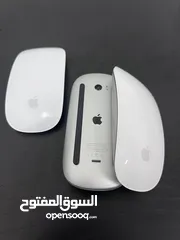  4 Apple Magic Mouse 2 A1657 , Wireless White. Used