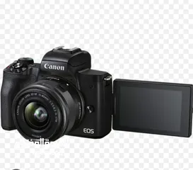  11 Canon EOS M50 Mark II Mirrorless Camera for Sale – 24.1MP, 4K VideoWi-Fi
