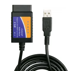  2 ELM327 USB Cable OBDII