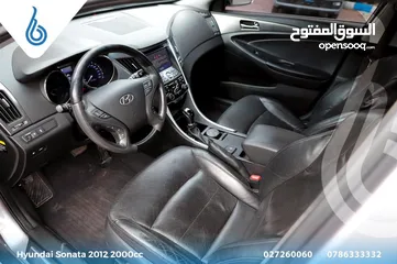  7 Hyundai Sonata 2012 2000cc