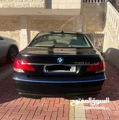  6 * BMW 730LI موديل 2008 لون اسود ، فرش لون بيج ، فل اضافات ، فتحة سقف، جنوط مغانيسيوم ، بلوتوث،