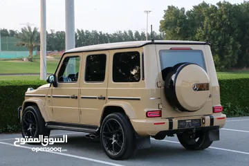  5 مرسيدس بنز اي ام جي G63  الماني 2020 صبغ وكالة  MERCEDES BENZ AMG G63 2020 German specs CLEAN TITLE