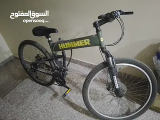  1 Hummer foldable adult bike