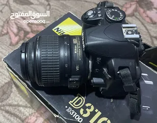  4 للبيع كاميرا نيكون D3100 اخت الجديدة