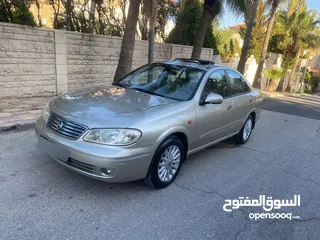  4 نيسان صني 2006  فحص كامل  فل الفل  وارد شركه  صيانة دوريه  مالك واحد من الشركه