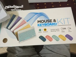  3 كيبورد وي ماوس يشتغل على اي تليفون او تاب بلوتوث