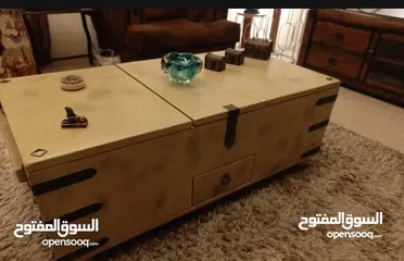  2 -طاولة جلوس امريكي مع ملحقين فخمة