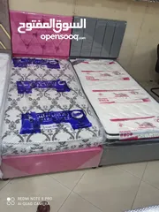  4 New branded beds and Mattresses are available سرير و مراتب