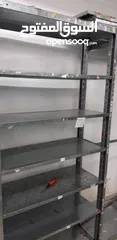  2 رفوف حديد مجلفن