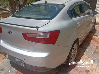  5 كيا ريو مستعمل  2014 بحاله جيده