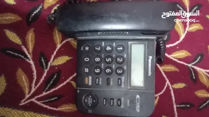  1 تليفونات  ارضى  باناسونيك وارد خارج