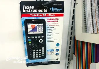 5 Texas instrumental ti-84 graphic calculator (GDC)