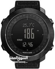  10 ساعة رياضية north edge watch بمواصفات رائعة