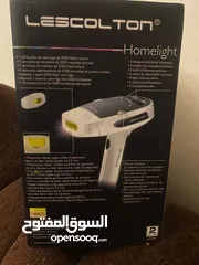  4 جهاز ليزر LescolTon منزلي T006 الأمريكي مع رأس عدد 2 أزالة الشعر ومعالج وتفتيح البشره 4000 ألف نبضة