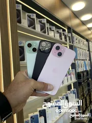  1 Iphone 15/NO ACTIVE/جديد بكرتونته/128