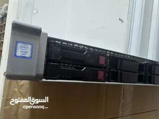  1 Hp G9 Rack server 2x 10Core  CPU  64GB   سيرفر