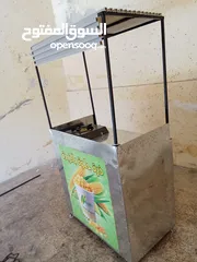  2 عرباية ذره ومشروبات ساخنه تفصيل يدوي وليس مصانع تجاري للبيع