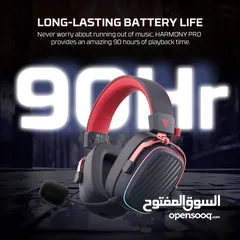  6 افضل سماعات وارليس للكل الاجهزة(بلايستيشن) FANTECH WHG02P HARMONY PRO WIRELESS GAMING HEADSET