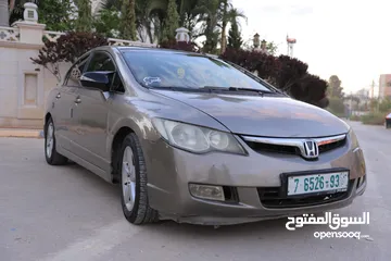  24 هواند سيفيك موديل 2008اتومتيك ماتور 1800اصل برايفت مميزة