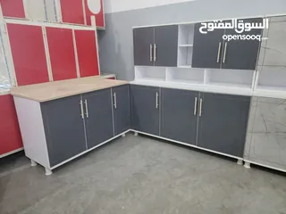  13 كاونتر خشب mdf متر ونص مع سنك متر 20 سم