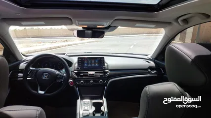  18 هوندا أكورد هايبرد 2022 تورينج أعلى صنف فحص كامل  HONDA ACCORD HYBRID 2022 TOURING FULLY LOADED