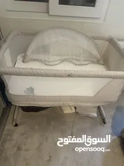  3 سرير اطفال مع ناموسية