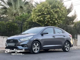  1 هونداي اكسنت 2019 فل كامل مع فتحة