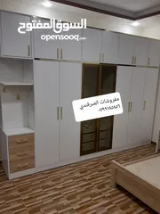  2 خزائن ملابس خشب لامنيت 18م الون حسب الطلب جميع المقاسات مع إمكانية تغير نوع الخشب كفاله 5سنوات على ا