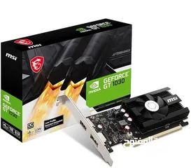 1 كرت شاشة MSI Gaming GeForce GT 1030 4GB DDR4