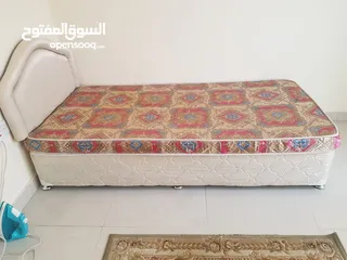  1 Single bed with mattress