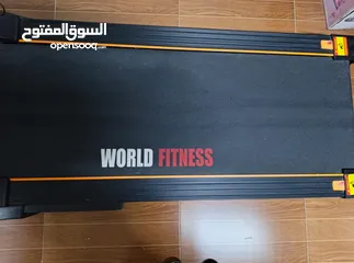  3 جهاز ركض (تريدميل) أمريكي ماركة world fitness بحالة ممتازة