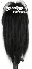  1 human hair ponytail extension ديل حصان شعر طبيعي