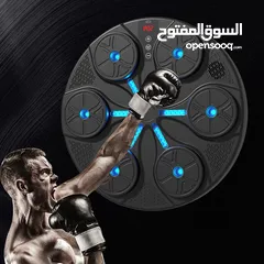  3 جهاز الملاكمه الالكتروني مع كفوف البوكسينج الملاكمه ملاكمه بوكسينج الحجم الكبير 6 عيون ملاكمة