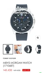  6 ساعة Tommy Hilfiger اصلية لم تلبس بعد بسعر مغري