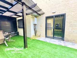  7 شقة مفروشة مع حديقة ومدخل خاص خلف الانجيلية