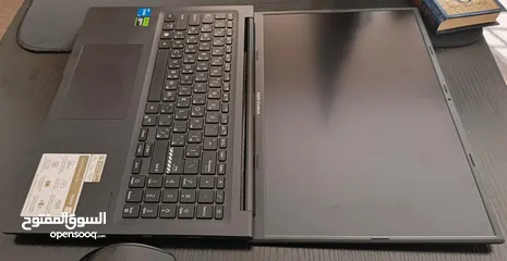  10 عرض لا يُفوّت – لابتوب استعمال 22 يوم فقط  ASUS Vivobook شبه جديد + هدايا قيمة
