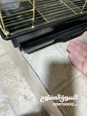  4 قفص ببغاء ذهبي لون ثابت أساسي نخب أول يصلح للمعاكيف المتوسطة والكبيرة اقرأ الوصف