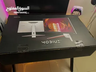  2 BENQ 4K 2.1 144hz - شاشه قيمنق قويه