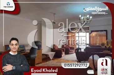  1 شقة للايجار مفروش 160 م سابا باشا شارع مصطفى ابوهيف