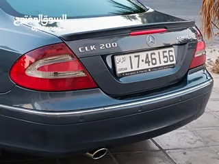  14 مرسيدس CLK 200 افنجارد فحص كامل وارد غرغور