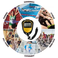  2 Waterproof Stopwatch  ستوب ووتش