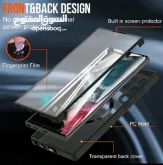  23 كفرات وشاشات للحماية GALAXY S22 ULTRA S23 ULTRA SHOCKPROOF COVER CASE AND SCREEN PROTECTOR