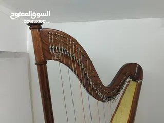  2 40 strings lever harp