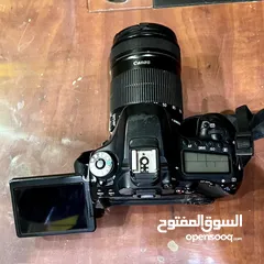  5 كاميرا كانون 80D مع عدسة بسعر مغري. اقرا الوصف