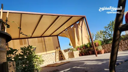  30 مظلات - اشرعه - لكسان - حداده عامه - اسوار - مظلات قوسيه - بيرجولا - شماسي - سواتر جانبيه